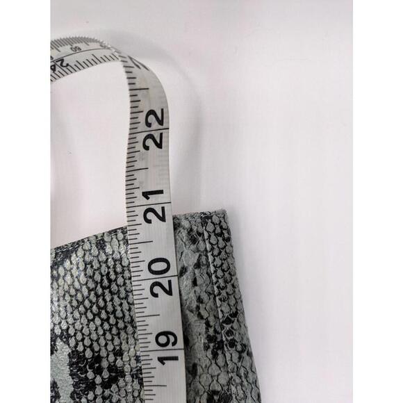 High Heel Snake Print Boots 21" Tall 3" Heel Kimari KIMA01S1 Synthetic Size 7 M - Picture 7 of 7